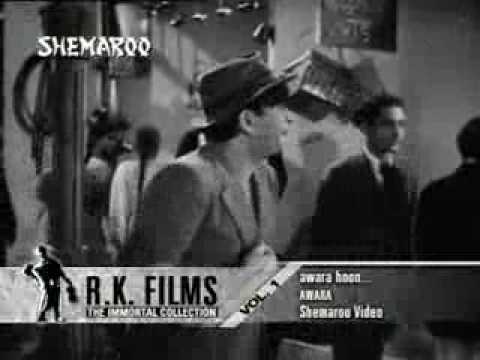 Песня "Awara Hoon" из фильма «Бродяга / Awara» 1951