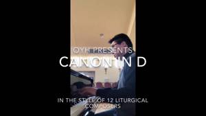 Canon in D in the Style of Liturgical Composers