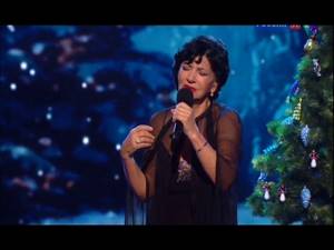Нани Брегвадзе - восхитительное исполнение песни «Снегопад» на Новый 2017 год - телеканал «Культура»