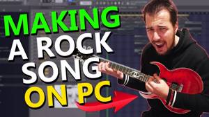 Can you make a ROCK SONG without REAL INSTRUMENTS? - FL Studio Tutorial