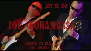 Joe Bonamassa Full Concert Helsinki Sept 22, 2018
