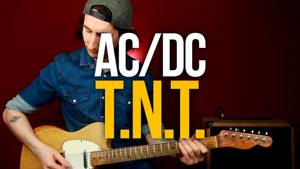Как играть AC/DC T.N.T. на гитаре [идеальная песня для начинающих]