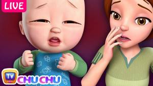 Baby is Sick Song + Many more Nursery Rhymes & Kids Songs by ChuChu TV - Live Stream