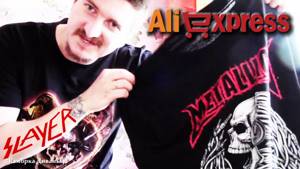 AliExpress: Футболки Metallica, Slayer за $6.84