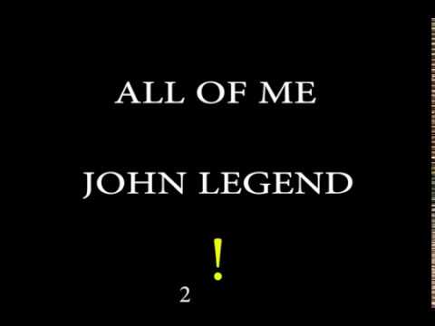 ALL OF ME - John Legend (Easy Chords and Lyrics)