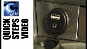 AUX JACK USB CAR INSTALL -- Quick Steps