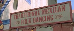 Традиционные Мексиканские танцы. Отрезок из фильма "Девушка моих кошмаров"