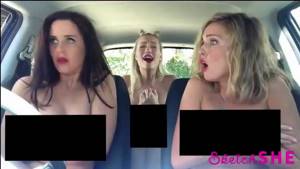 Три девушки классно поют в машине! By SketchSHE 2015