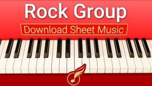 "Rock Group" (кавер фортепиано) НОТЫ скачать | Глория