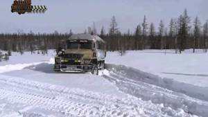 Дальнобойщики Севера Дороги крайнего севера Зимник #7 Extreme Truck Driver Siber