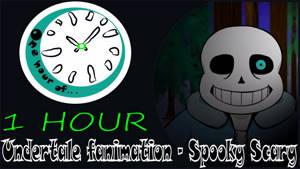 Undertale fanimation - Spooky Scary Skeletons 1 hour | One Hour of...