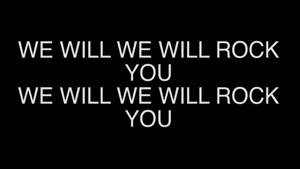 Nickelback - We Will Rock You - Lyrics