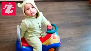 Видео для детей Детская машинка каталка-толокар музыкальная Car for kid's