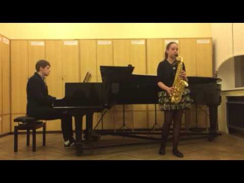 Воронцова Анастасия, 12 лет, саксофон альт, Petite Suite Latine, J. Naulais, part 2