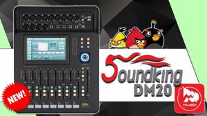 SOUNDKING DM20 - доступный цифровой микшерный пульт