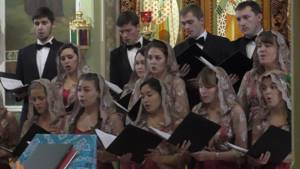 фестиваль духовной музыки - хор храма Георгия Победоносца Челябинск