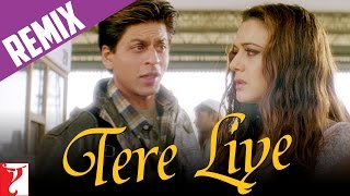 Remix: Tere Liye Song | Veer-Zaara | Shah Rukh Khan | Preity | Lata Mangeshkar | Roop Kumar Rathod