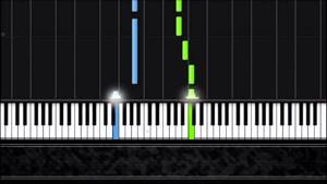 Spanish Romance - Easy Piano Tutorial by Pluta-X Synthesia