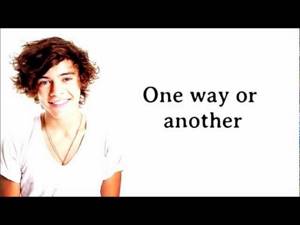 One Direction - One Way Or Another (Teenage Kicks| Comic Relief 2013) Lyrics