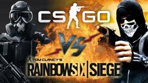 Рэп Баттл - Counter-Strike: Global Offensive vs. Tom Clancy's Rainbow Six: Siege