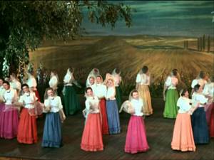 Клара Лучко, Екатерина Савинова - Ой, цветёт калина (OST "Кубанские казаки", 1949)