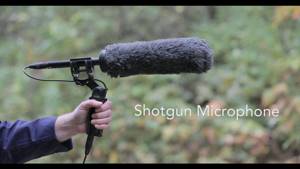 How To Record Audio  - Shotgun Microphone
