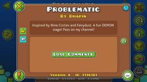 Geometry Dash: Problematic by Dhafin (Easy Demon) [4K sub special 1/2]