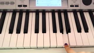 Violetta "en mi mundo" piano tutorial |maia