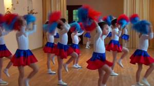 спортивный  танец "Россия" 2016