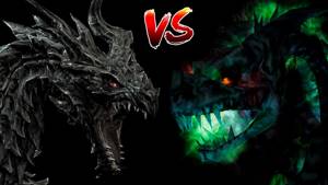 КТО СИЛЬНЕЕ #3: Алдуин VS Дракон-Нежить | Skyrim | Готика 2 | DAMIANoNE