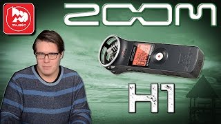 ZOOM H1 - доступная портастудия (диктофон, рекордер)