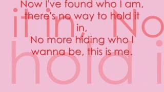 Camp Rock - This is me with lyrics