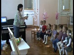 Открытое музыкальное занятие в детском саду