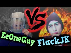 EeOneGuy VS FlackJK | Ивангай VS ФлекДжикей |Эпичная Рэп Битва in Real Life