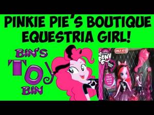 My Little Pony Pinkie Pie's Boutique Equestria Girl Doll Review! by Bin's Toy Bin