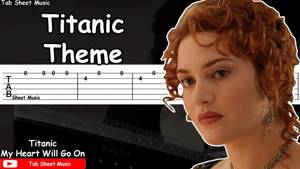 Titanic Theme - My Heart Will Go On Guitar Tutorial