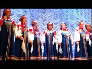 Хор  " Еленка " .Русские народные песни.