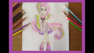 Рисую Флаттершай | Equestria Girls- Rainbow Rocks