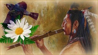 1 Час - Флейта североамериканских индейцев и звуки леса / Relaxing Native Flute & Birds Singing