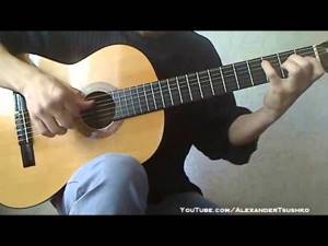 Greensleeves "Зелёные рукава" - Видео-ноты для гитары