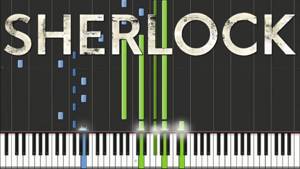 Sherlock BBC - Main Theme | Piano Tutorial