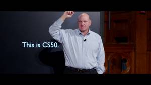 CS50 Lecture by Steve Ballmer