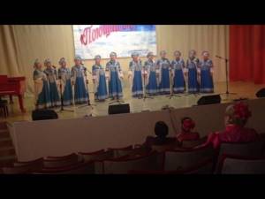 674 Народный хор «Приморочка» Не бела заря» русская народная песня