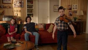 Шелдон учится играть на скрипке - Детство Шелдона