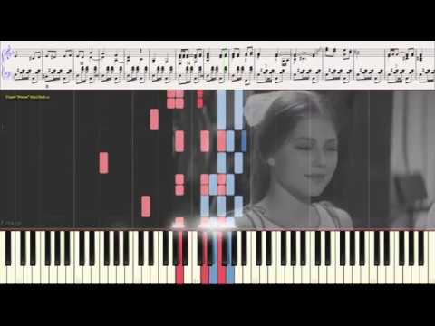 Little man - Sonny Bono (Ноты и Видеоурок для фортепиано, баяна) (piano cover)