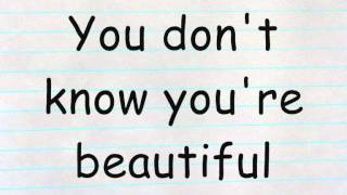 One Direction - What Makes You Beautiful Lyrics