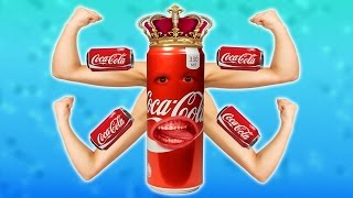 Удивительные Эксперименты с Coca-Cola. Музыкальный Клип от Умелое ТВ