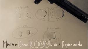 Mini test Darwi ROC|Classic + Papier mache
