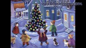 Маленькой Елочке холодно зимой - Новогодние песни для детей (караоке с субтитрами)