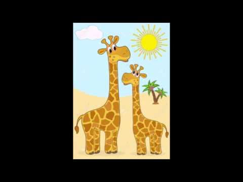 Детская песенка У жирафа пятна